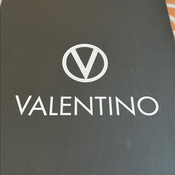 Valentino Women's White Sneakers with Black and Silver Accents - Picture 13 of 13